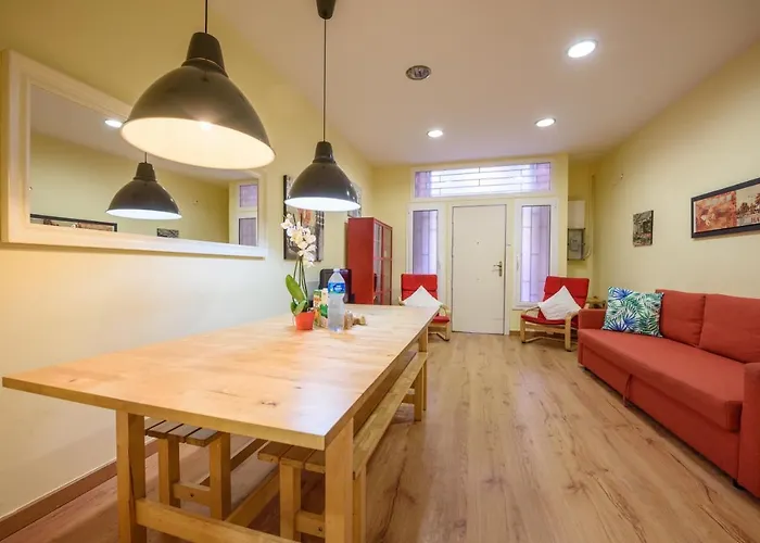 Ramblasrentals Chic & Spacious Flat Pool Table 15m Ramblas - Parking - Wifi Appartement